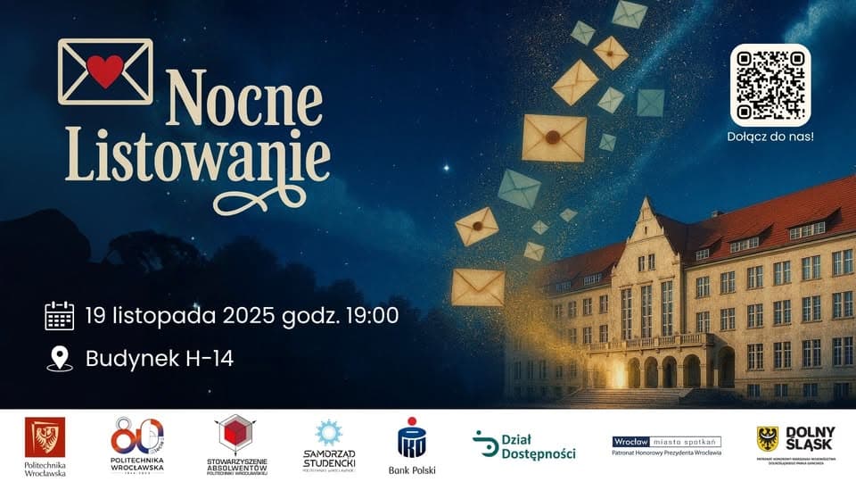 Nocne Listowanie na PWr 2025